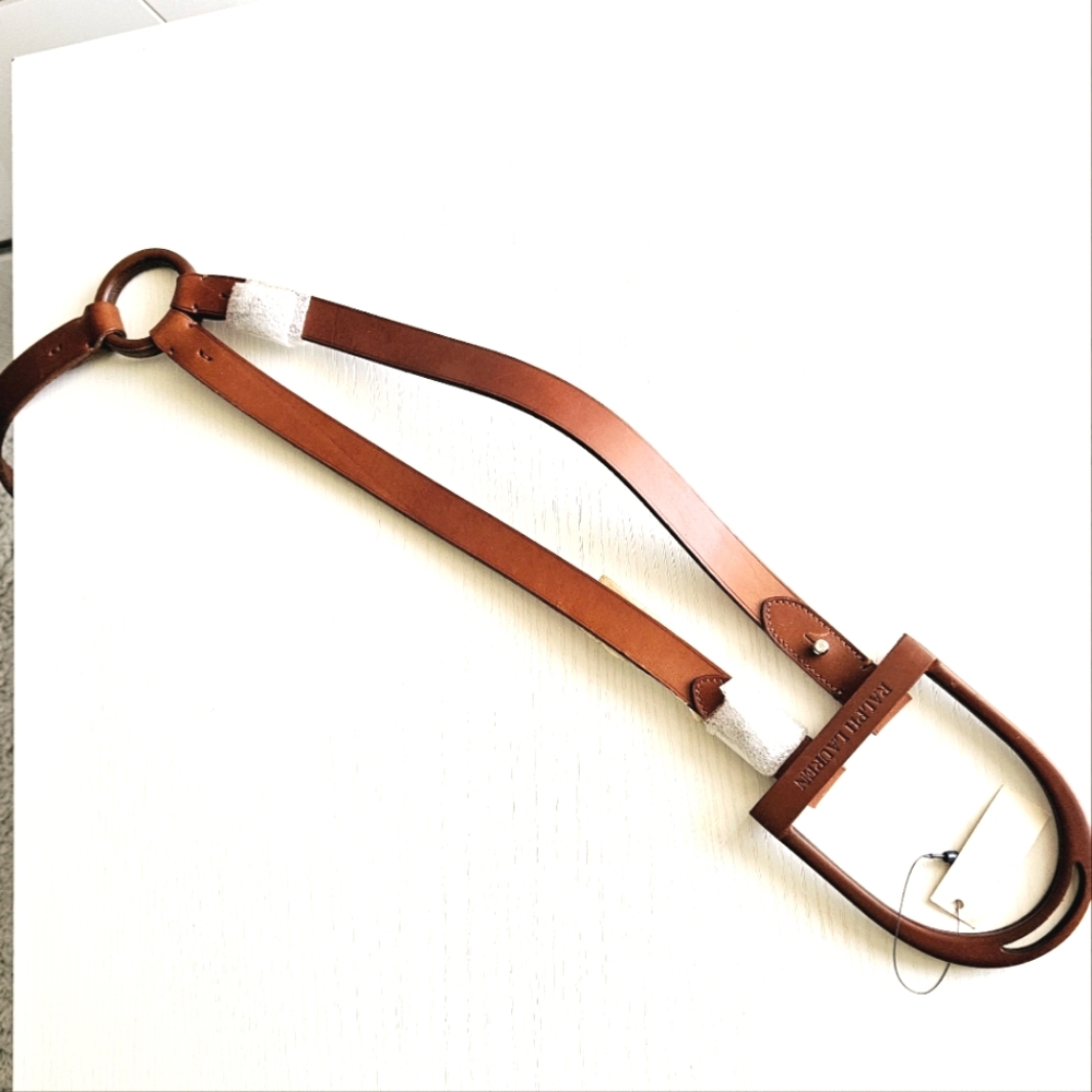 RL COLLECTION Wood Saddle Belt - Picture 4 of 13